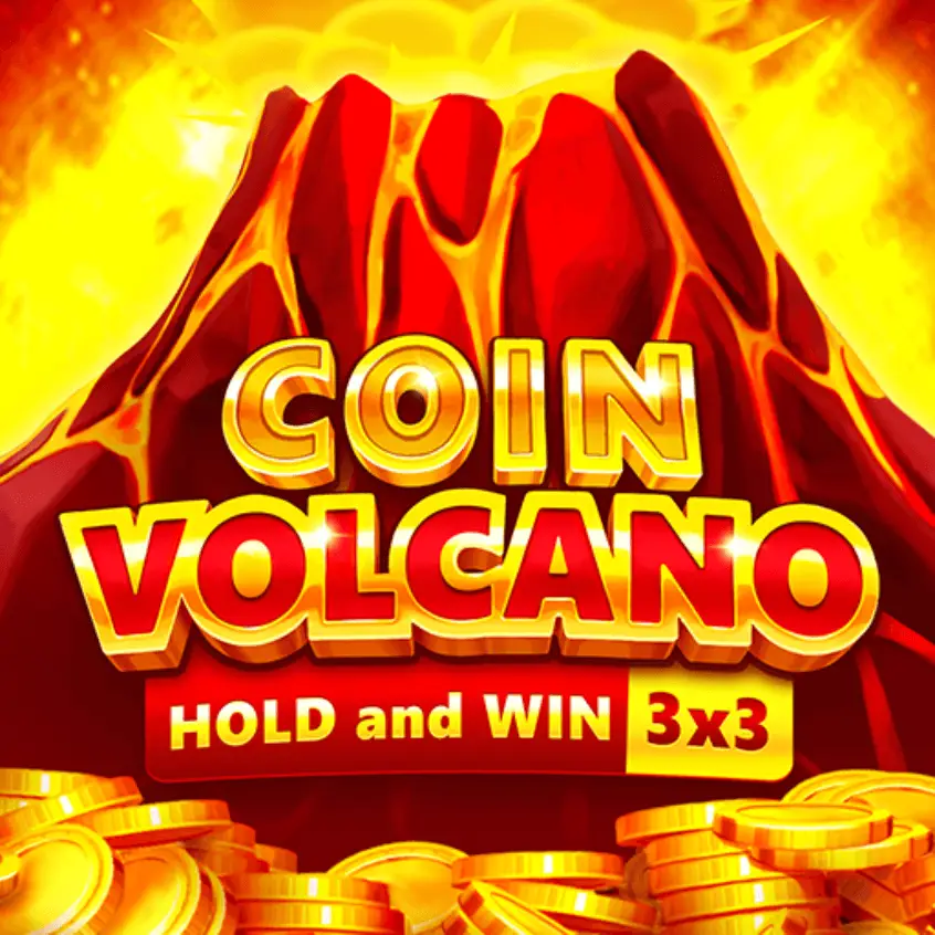 Coin Volcano slot with coins and bonuses