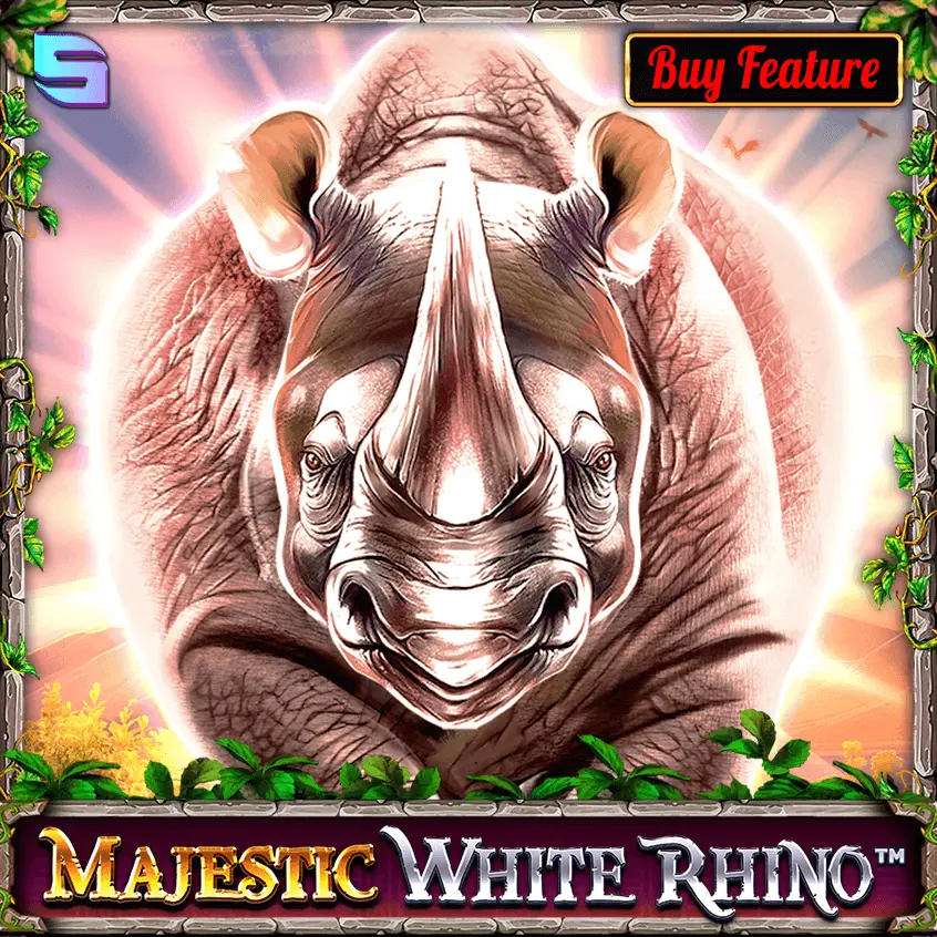Majestic White Rhino African slot new game